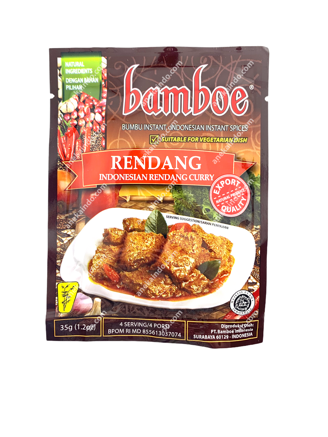 bamboe bumbu rendang indonesian rendang curry