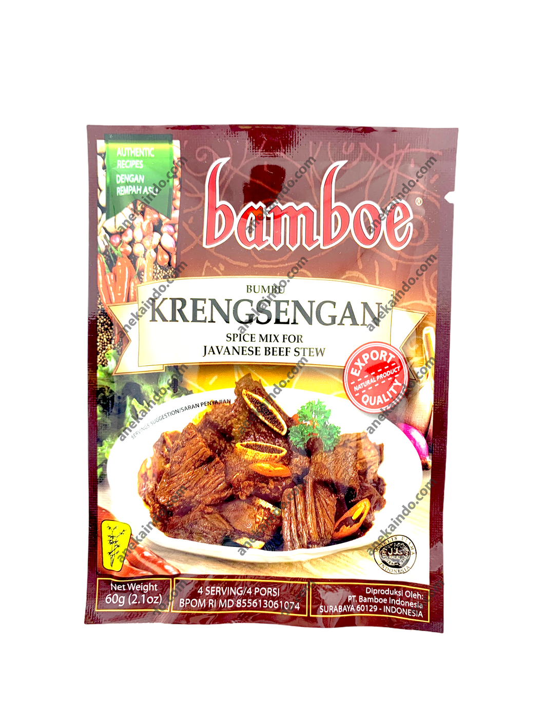 bamboe bumbu krengsengan spice mix for javanese beef stew