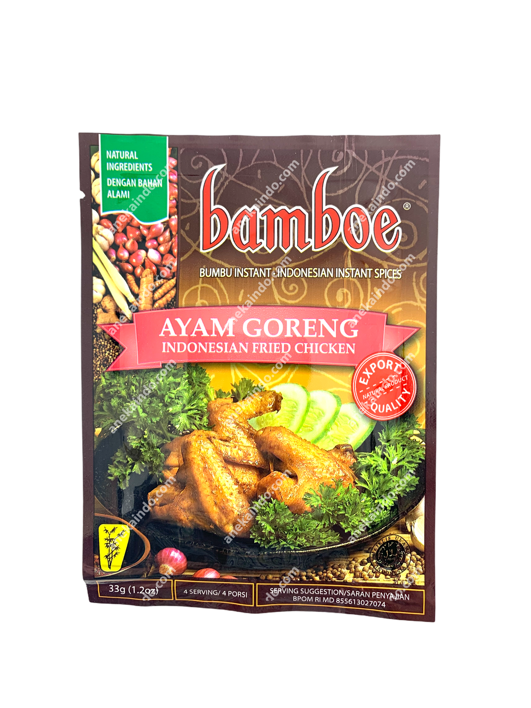 bamboe ayam goreng indonesian fried chicken