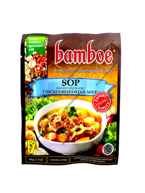 bamboe bumbu sop instant spices for chicken/beef/oxtail/soup