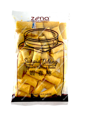 zona sunpia udang prawn spring rolls