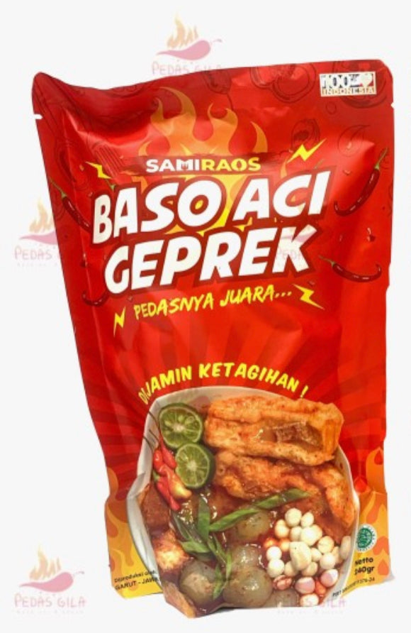 Baso aci geprek